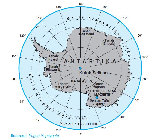 Karakteristik Benua Antartika Lengkap