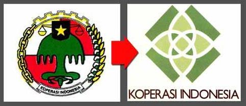 Gambar Padi Dan Kapas Pada Logo Koperasi Indonesia 